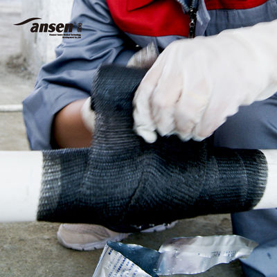 Pipe Leak Repair Adhesive Fiberglass Wrap Offshore Oil Marine Pipe Repair Bandage