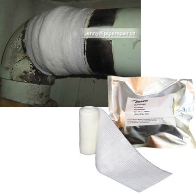 Water Activated Industrial Fiberglass Fix Tape of oil and transport pipeline systems