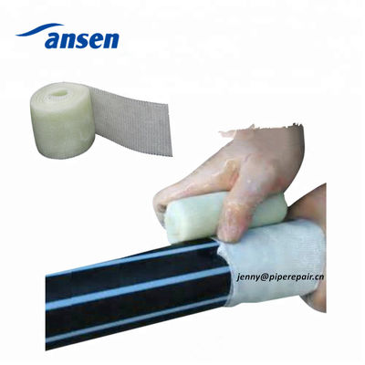 Water Activated Fiberglass Resin Wrapping Tape for Pipeline Leak Repair