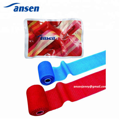Orthopeidc disposable items high strength Polyurethane Resin Orthopedic Water Activated Fiberglass wrap cast
