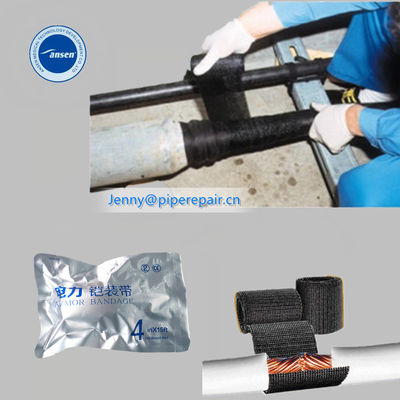 Made in China Cold Shrink Wraparound Cable Sheath Repair Kits Armor cast Fiberglass Tape 4 inches x 15 pies