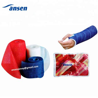 Orthopeidc Polyurethane Resin Water Activated fiberglass synthetic casts for surgical use