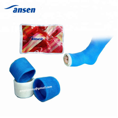 Orthopeidc Polyurethane Resin Water Activated fiberglass synthetic casts for surgical use