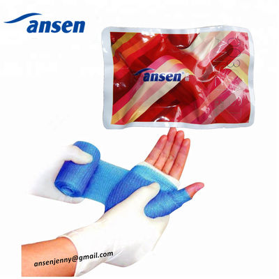 75mm 12ft waterproof cast liner Medical Dressing Colorful Orthopedic Fiberglass Casting Tape