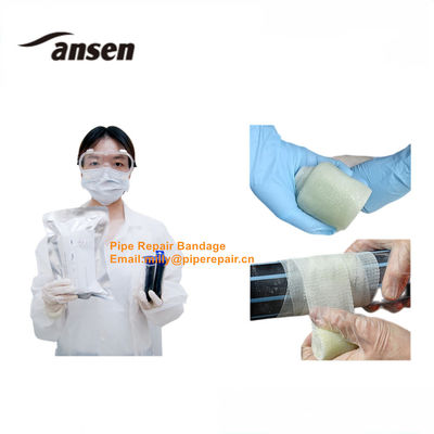 Strong Adhesion Fiberglass Pipe Repair Bandage for Plumbing Leak Repair