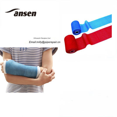 Hospital Consumables Waterproof Orthopedic Fiberglass Casting Tape for Fracture Fixation