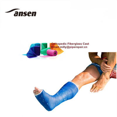Hospital Orthopedic Consumables Water Activated Fiberglass Cast Medical Gypsum Bandage