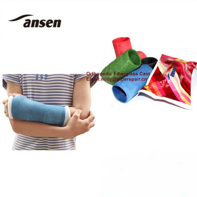 Hospital Orthopedic Consumables Water Activated Fiberglass Cast Medical Gypsum Bandage
