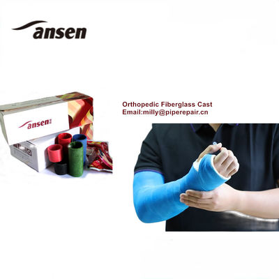 Hospital Orthopedic Consumables Water Activated Fiberglass Cast Medical Gypsum Bandage