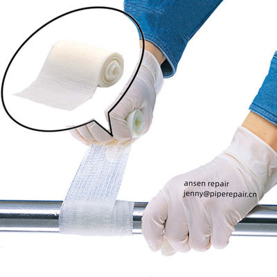Water Activated Resin Impregnated Fiberglass Pipe Repair Wraps