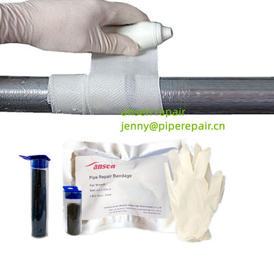 Water Activated Resin Impregnated Fiberglass Pipe Repair Wraps