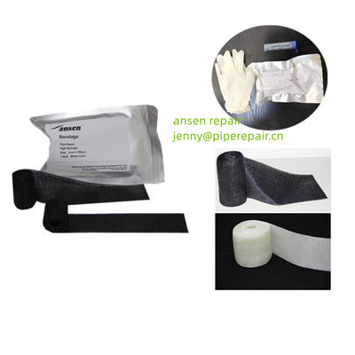 Corroded Leaking fiberglass pipe repair bandage Kit - water Activated Multiple Sizes and Colors