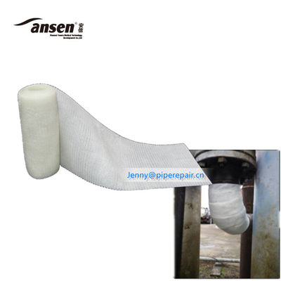 Water Activated Industrial Fiberglass Fix Tape of oil and transport pipeline systems