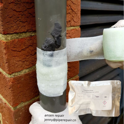 Water Activated Fiberglass Resin Wrapping Tape for Pipeline Leak Repair