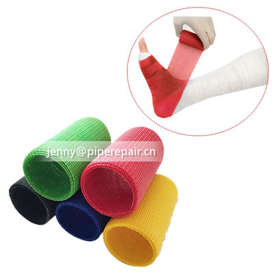 Fiberglass casting tape for plastic surgical fractures and sprains of external fixation