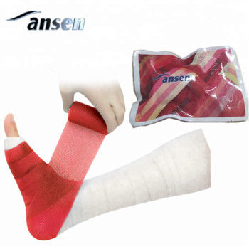 Cast Protector Keep Cast Wound Covers Bandage Dry Polyester Cast Bandage and Fiberglass Cast Tape for Orthopedic Surgery