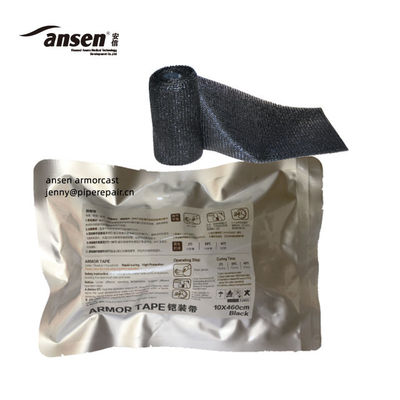 Factory Balck Armorcast 4561 100mm 4.6m structural material Fiberglass Wrap Armor Cast Tape Bandage