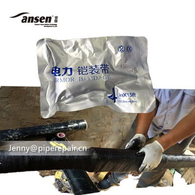 Armor wrapping for Cable Jointing cold shrink termination kit Water based fiberglass cable repair kit