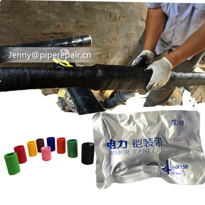 Armor wrapping for Cable Jointing cold shrink termination kit Water based fiberglass cable repair kit
