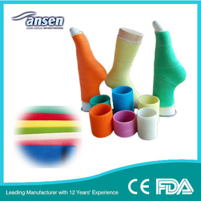 Hospital Consumables Orthopaedic Fiber Glass Casting Tape Synthetic Polymer Material Fibreglass Cast Bandage