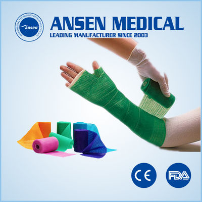 Waterproof Fiberglass Cast Tape Synthetic Casting Tape for Surgical Brace and Medical Orthopedic Casting Tape