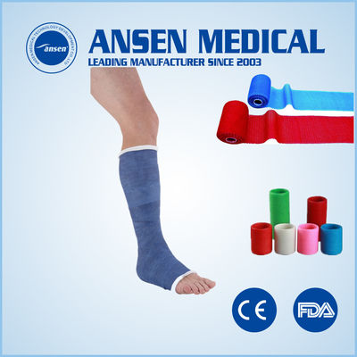 Waterproof Fiberglass Cast Tape Synthetic Casting Tape for Surgical Brace and Medical Orthopedic Casting Tape