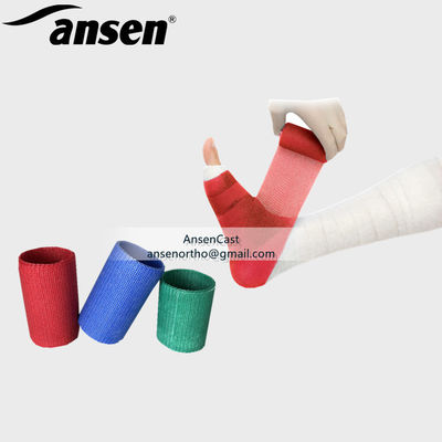 Fiberglass Color Orthopedic Cast Tape Wholesale Bulk Production Medical Polyurathane Tape Synthetic Casting Tape