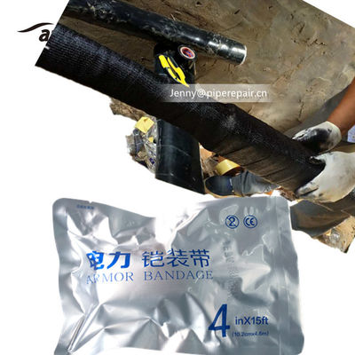 high quality armor tape reinforce tape winding tape  Armor Cast Tape Industrial armored black HG Armored tape