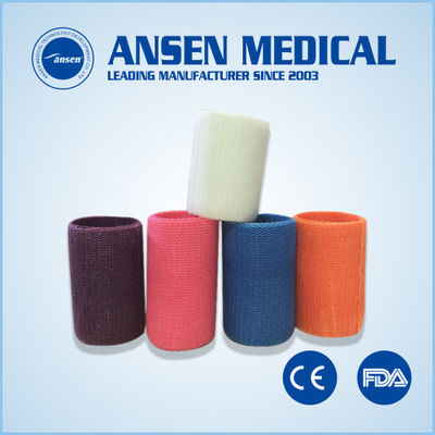Medical Orthopaedic Polyester Fiberglass Casting Tapes Waterproof Cast Bandage