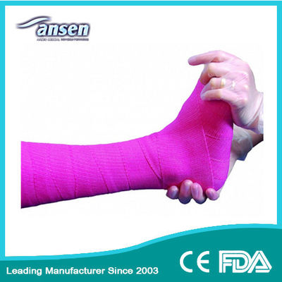 OEM Waterproof Medical Ortho Semi-rigid Cast Tape Own Factory Orthopedic Fiberglass Casting Tape for Fractures