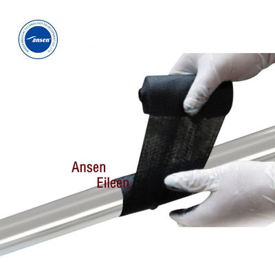 Moving Fiberglass Pipe Wrap Bandages for Quick Plumbing Pipe Repairs