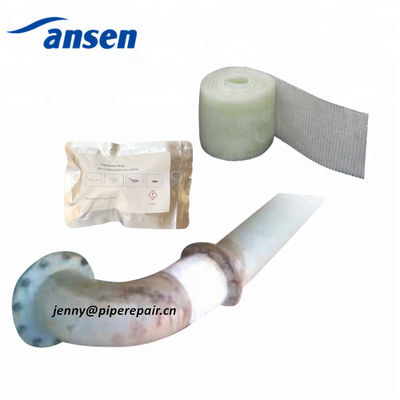 Waterproof Fiberglass Pipe Repair Bandage Oil Industrial Pipe Repair for Heat Cold and Chemicals