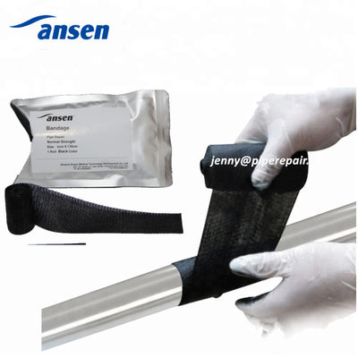 5-15cm White Pipe Repair Bandage - Cold/Heat Proof 30 Min Curing Chemical Resistant