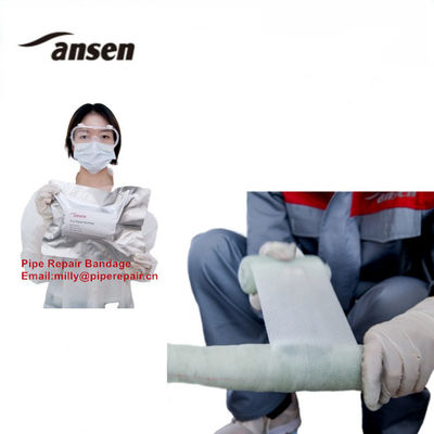 Free Samples Fiberglass Quick Pipe Repair Bandage with Polyurethane Resin