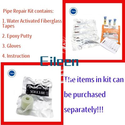 Self Adhesive Water Activated Fiberglass Pipe Repair Bandage