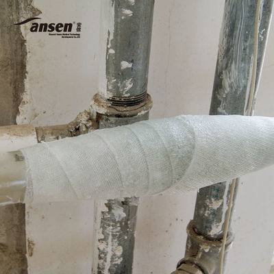Self Adhesive Fiberglass Fix Wrap Tape Black White Pipe Repair Bandage
