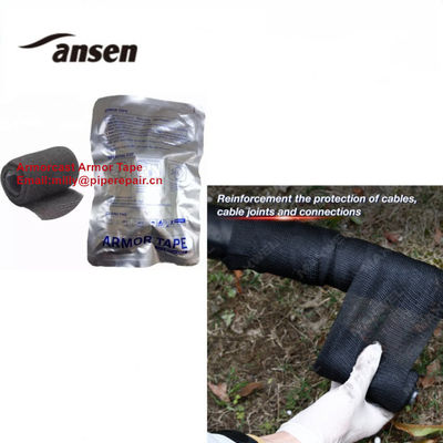 Fireproof Armor Tape Armor-Wrap Armor Cast Bandage for Cable Repair