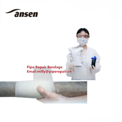 Plumbing Repair Fiberglass Fix Tape with Polyurethane Resin Wrap Seal Pipe Repair Bandage