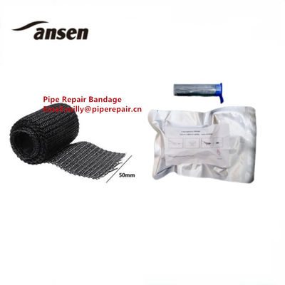 Plumbing Repair Materials 5cm x 3.6m Fiberglass Pipe Repair Bandage Sealing Use Epoxy Putty 57g