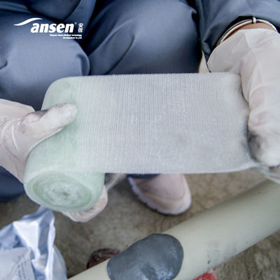 Water Activated Fiberglass Pipe Repair Bandage for Leak Repairs