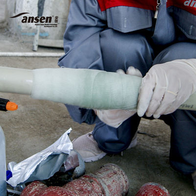 Water Activated Fiberglass Pipe Repair Bandage Multiple Repairs