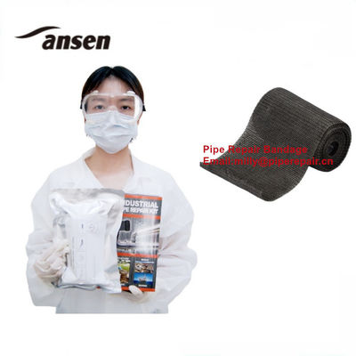 Pipe Repair with ANSEN Fiberglass Fix Kit High Strength Pipe Leak Repair Tape
