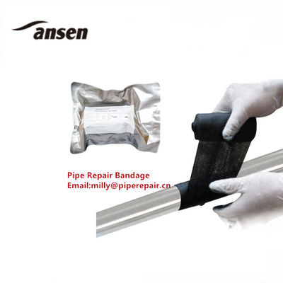 Water-Activated Pipe Repair Bandage for Pipeline Maintenance