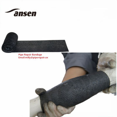Plumbing Materials Water Activated Fiberglass Tape Pipe Repair Bandage for Leak Repair