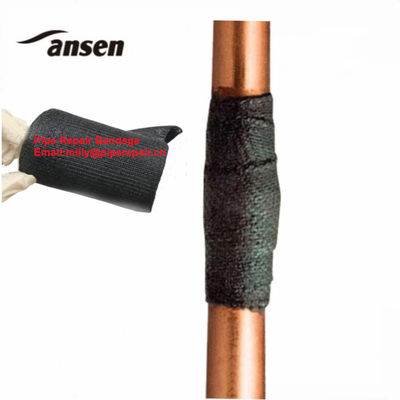 Water Activated Fibreglass Tape Method of Repairing Leaks and Breaks in Pipes