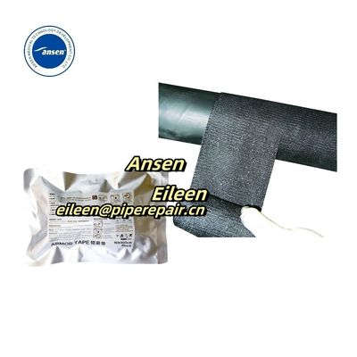 Cold-Shrinkable Cable Joints Accessories Armor Cast Fiberglass Tape 4 Inches Pu Resin Armored Cast