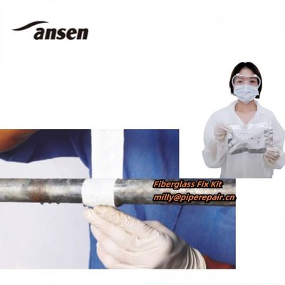 Fiberglass Wrap Seal Pipe Repair Bandage for Leaking Pipelines in Marine