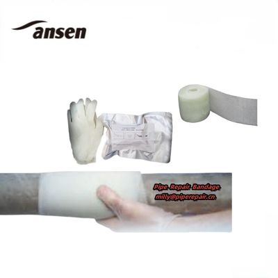Plumber Materials Water Activated Fiberglass Repair Tape Pipe Leak Fix Bandage