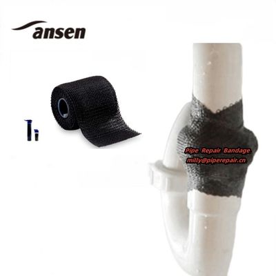 Water Activated Fibreglass Tape Fast Seal Leak Pipe Repair Bandage Kit