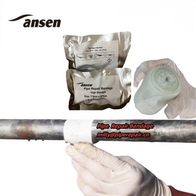 Pipe Repair Bandage Water-Activated Fibreglass Wrap to Composite Repair Broken Pipe
